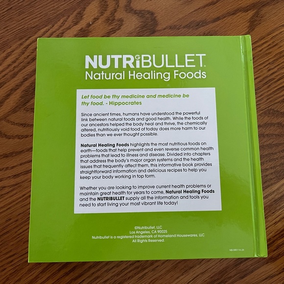 NutriBullet Natural Healing Foods Cookbook - Picture 2 of 4